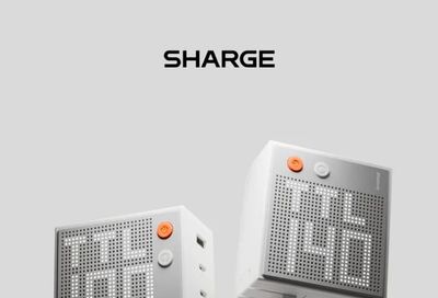 Amazon.com: SHARGE Pixel 100W USB C GaN Charger 4-Port with Dot-Matrix Display