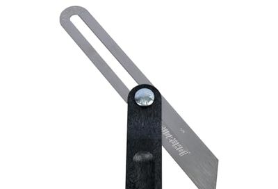Johnson Level & Tool B75 T-Bevel – Structo-Cast Handle, 9", Silver, 1 T-Bevel