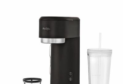 Walmart: Mr. Coffee Single-Serve Iced and Hot Coffee Maker with Reusable Tumbler and Coffee Filter $9.00 (Originally $59.98)