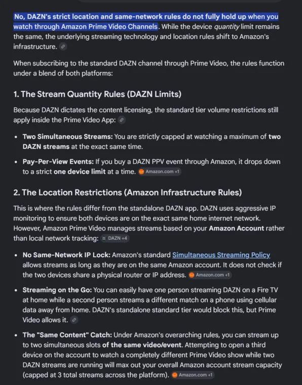 Amazon.ca: DAZN Annual Subscription - $124.99