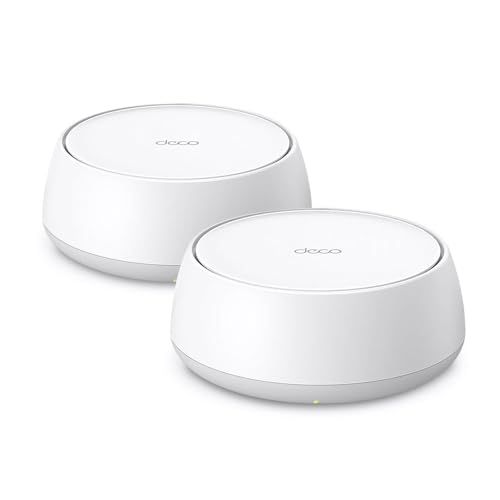 TP-Link Deco 7 BE25 Dual-Band BE5000 WiFi 7 Mesh Wi-Fi System | 4-Stream 5 Gbps, 240 Mhz Channels | Covers up to 4,600 Sq.Ft | 2X 2.5G Ports Wired Backhaul | VPN,MLO, AI-Roaming, HomeShield, 2-Pack $195.48 (lowest)