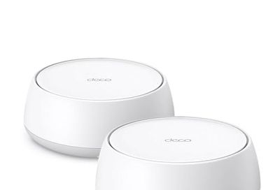 TP-Link Deco 7 BE25 Dual-Band BE5000 WiFi 7 Mesh Wi-Fi System | 4-Stream 5 Gbps, 240 Mhz Channels | Covers up to 4,600 Sq.Ft | 2X 2.5G Ports Wired Backhaul | VPN,MLO, AI-Roaming, HomeShield, 2-Pack $195.48 (lowest)