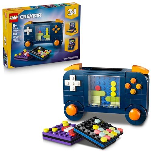 LEGO Creator 3 in 1 Retro Gaming Console Building Toy Kids Build a Console, Mini Arcade Game, or Mini Computer $19.98 (lowest)
