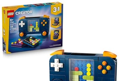LEGO Creator 3 in 1 Retro Gaming Console Building Toy Kids Build a Console, Mini Arcade Game, or Mini Computer $19.98 (lowest)