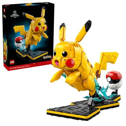LEGO Pokémon Pikachu and Poké Ball - Collectible Building Sets $229.48 (lowest)