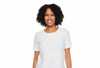 Walmart: Iyla Women's Ripple Tee $1.00 (Originally $13.98)
