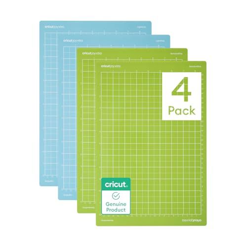 Cricut Mat Variety Pack (4 Count, 8.5in x 12in) - for Joy Xtra Machine - Includes 2 StandardGrip & 2 LightGrip