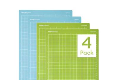 Cricut Mat Variety Pack (4 Count, 8.5in x 12in) - for Joy Xtra Machine - Includes 2 StandardGrip & 2 LightGrip