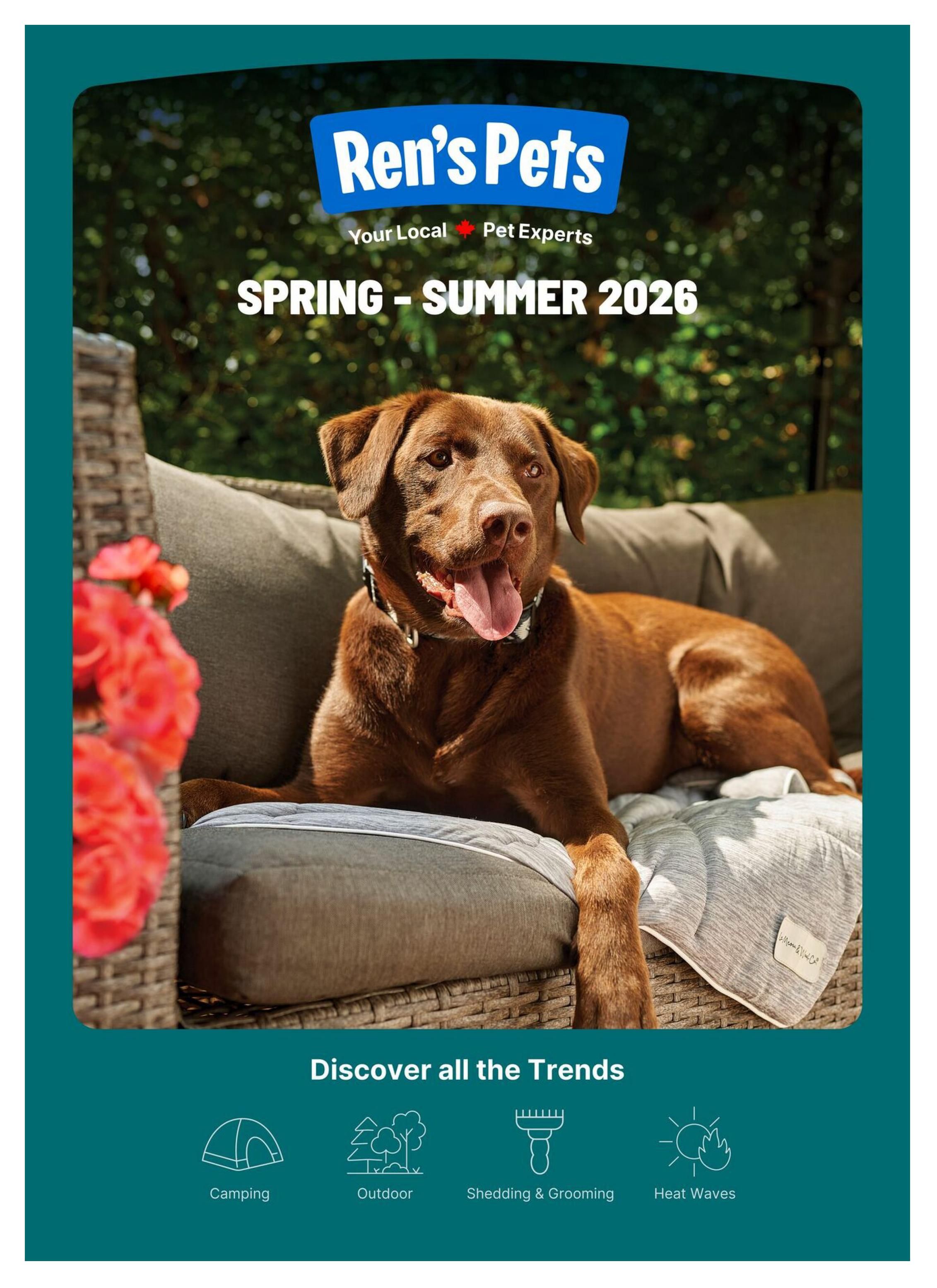 Ren's Pets Flyer June 30 to August 12