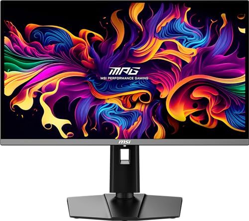 MSI MPG 271QRX QD-OLED, 27 OLED Gaming Monitor, 2560 x 1440 (QHD), 0.03ms Response time, 360Hz, True Black HDR 400, HDMI, DP Port, USB Type C, Tilt, Height $729.99