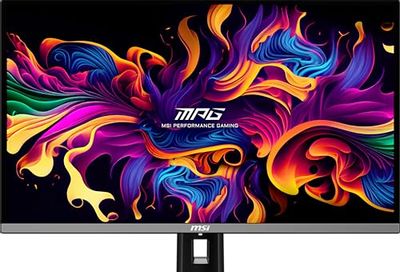 MSI MPG 271QRX QD-OLED, 27 OLED Gaming Monitor, 2560 x 1440 (QHD), 0.03ms Response time, 360Hz, True Black HDR 400, HDMI, DP Port, USB Type C, Tilt, Height $729.99
