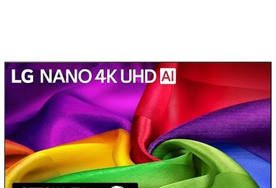 LG 85-Inch NU70 Nano UHD AI 4K Smart TV - α7 AI Processor Gen9, Dynamic Tone Mapping,VRR 60Hz, ALLM (85NU700BPUA, 2026) $998
