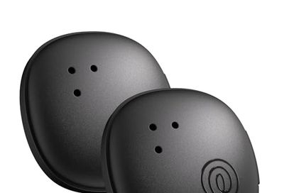 Tile by Life360 Sticker - Small Bluetooth Tracker, Remote Finder and Item Locator for Bikes, Glasses and More. Both iOS and Android Compatible. Phone Finder. 2-Pack (Black)