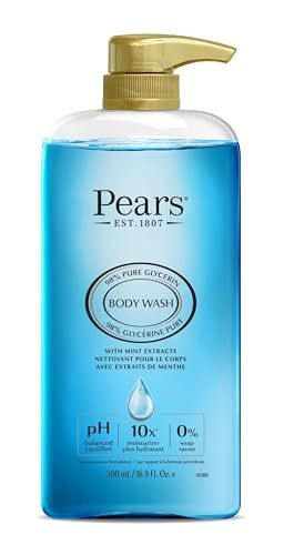 Pears Body Wash, Mint Extracts – Pure & Gentle 100% Soap-Free Glycerin Cleanser for Glowing Skin, 500ml $6.97 (lowest) Pears Body Wash, Mint Extracts – Pure & Gentle 100% Soap-Free Glycerin Cleanser for Glowing Skin, 500ml $6.97 (lowest)