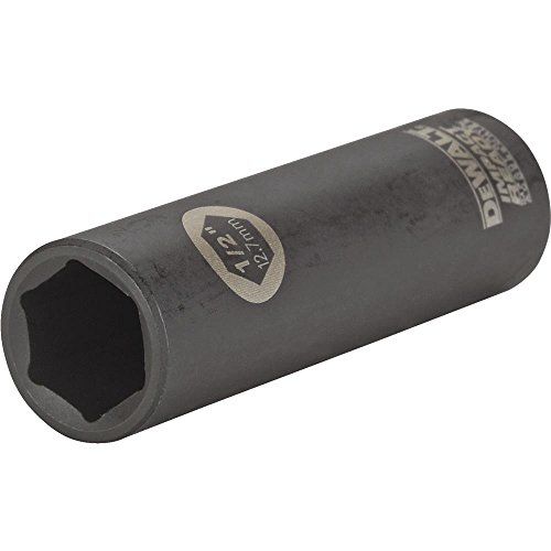 DEWALT DW2286 1/2-Inch IMPACT READY Deep Socket for 3/8-Inch Drive,Black Oxide DEWALT DW2286 1/2-Inch IMPACT READY Deep Socket for 3/8-Inch Drive,Black Oxide