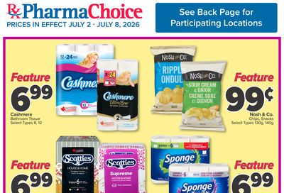 PharmaChoice (BC, AB, SK & MB) Flyer July 2 to 8