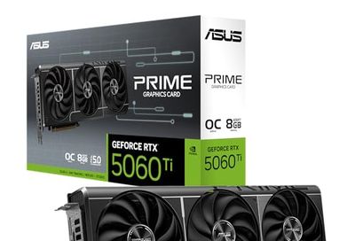 ASUS Prime GeForce RTX™ 5060 Ti 8GB GDDR7 OC - $499