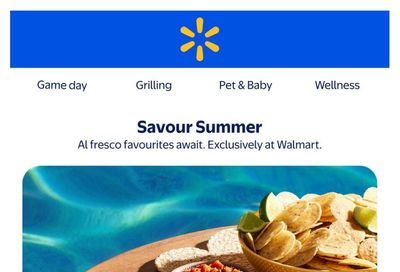 Walmart Savour Summer Flyer July 2 to 29