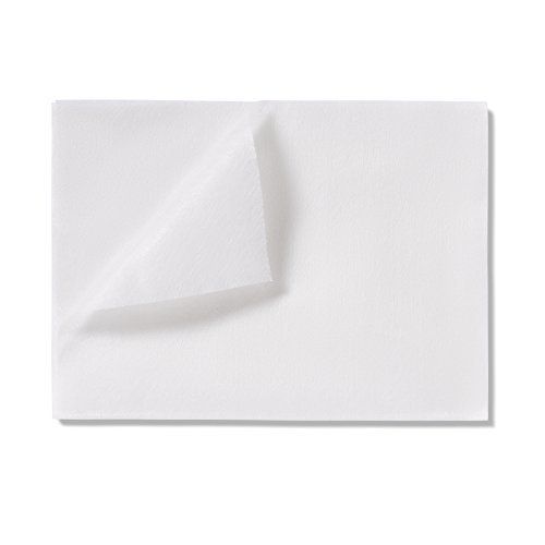 Medline Ultrasoft Disposable Dry Cleansing Cloths; 10" x 13". Case of 1000 Wipes; white