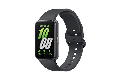 Samsung Galaxy Fit3, 1.6" AMOLED Display, 13 Days Battery Charge, Sleep Monitoring, Fall Detection - Dark Gray (CAD Version & Warranty) Samsung Galaxy Fit3, 1.6" AMOLED Display, 13 Days Battery Charge, Sleep Monitoring, Fall Detection - Dark Gray (CAD Version & Warranty)