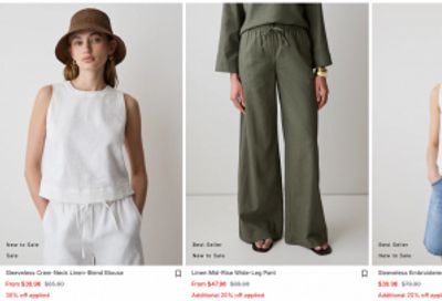 RW&CO. Canada Sale: Save 30% Off Summer Styles + up to 60% Off Sale + Extra 20% Off + FREE Shipping On All Orders