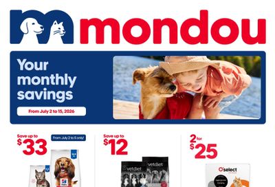Mondou Flyer July 2 to 15