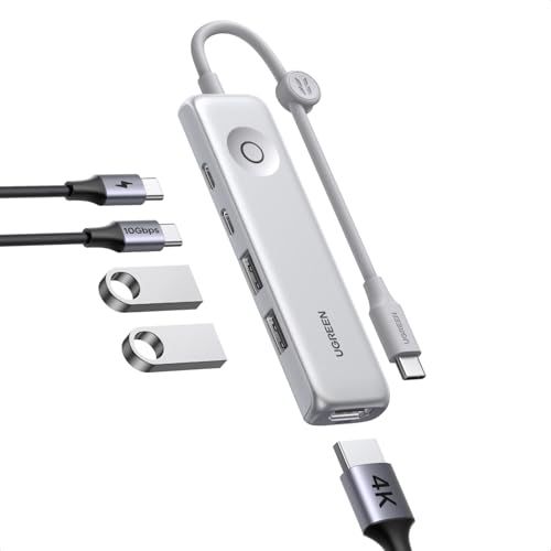 USB C Hub (5-in-1) 10Gbps, 4K@60Hz - $15.99 USB C Hub (5-in-1) 10Gbps, 4K@60Hz - $15.99