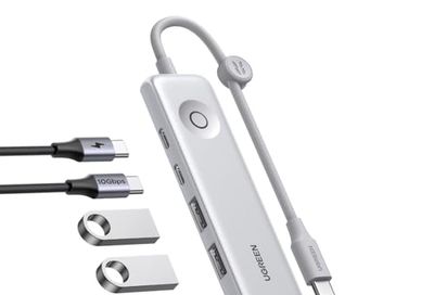 USB C Hub (5-in-1) 10Gbps, 4K@60Hz - $15.99