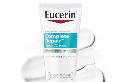 Amazon.ca: Eucerin Complete Repair Moisturizing Cream with 5% Urea and Ceramides for Dry Skin, 226g On Sale: $10.77 (-43% OFF)