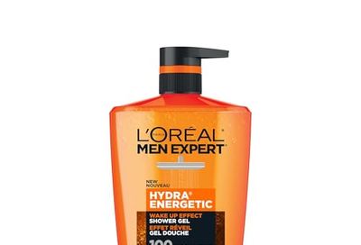L'Oréal Paris Men Expert Hydra Energetic XXXL Shower Gel, Men's Taurine Body Wash for Body, Face, Hair & Beard, Energizing & Wake Up Effect, 1 Litre $13.24 (lowest)
