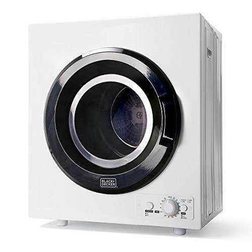 BLACK+DECKER BCED26 Portable Dryer, Small, White $351.24