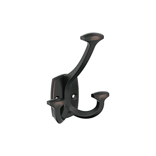 Amerock H37004ORB | Vicinity Triple Prong Decorative Wall Hook | 4-9/16 inch (116 mm) Length | Oil Rubbed Bronze Hook for Coats, Hats, Bags | Hooks for Bathroom, Bedroom, Closet, Laundry Room, Office Amerock H37004ORB | Vicinity Triple Prong Decorative Wall Hook | 4-9/16 inch (116 mm) Length | Oil Rubbed Bronze Hook for Coats, Hats, Bags | Hooks for Bathroom, Bedroom, Closet, Laundry Room, Office