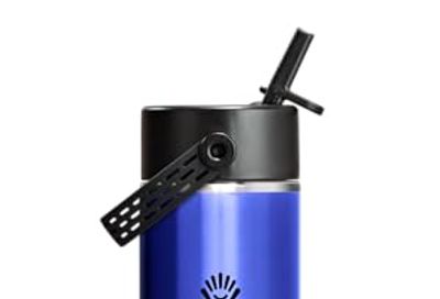 Hydroflask 24 OZ LIGHTWEIGHT WIDE FLEX STRAW CAP SAPPHIRE BLUE