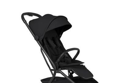 Silver Cross Nia Compact Folding Travel Stroller, IATA Cabin Compatible, with One-Hand Self-Standing Fold and Lie-Flat Seat for Newborn up to 55 lbs.