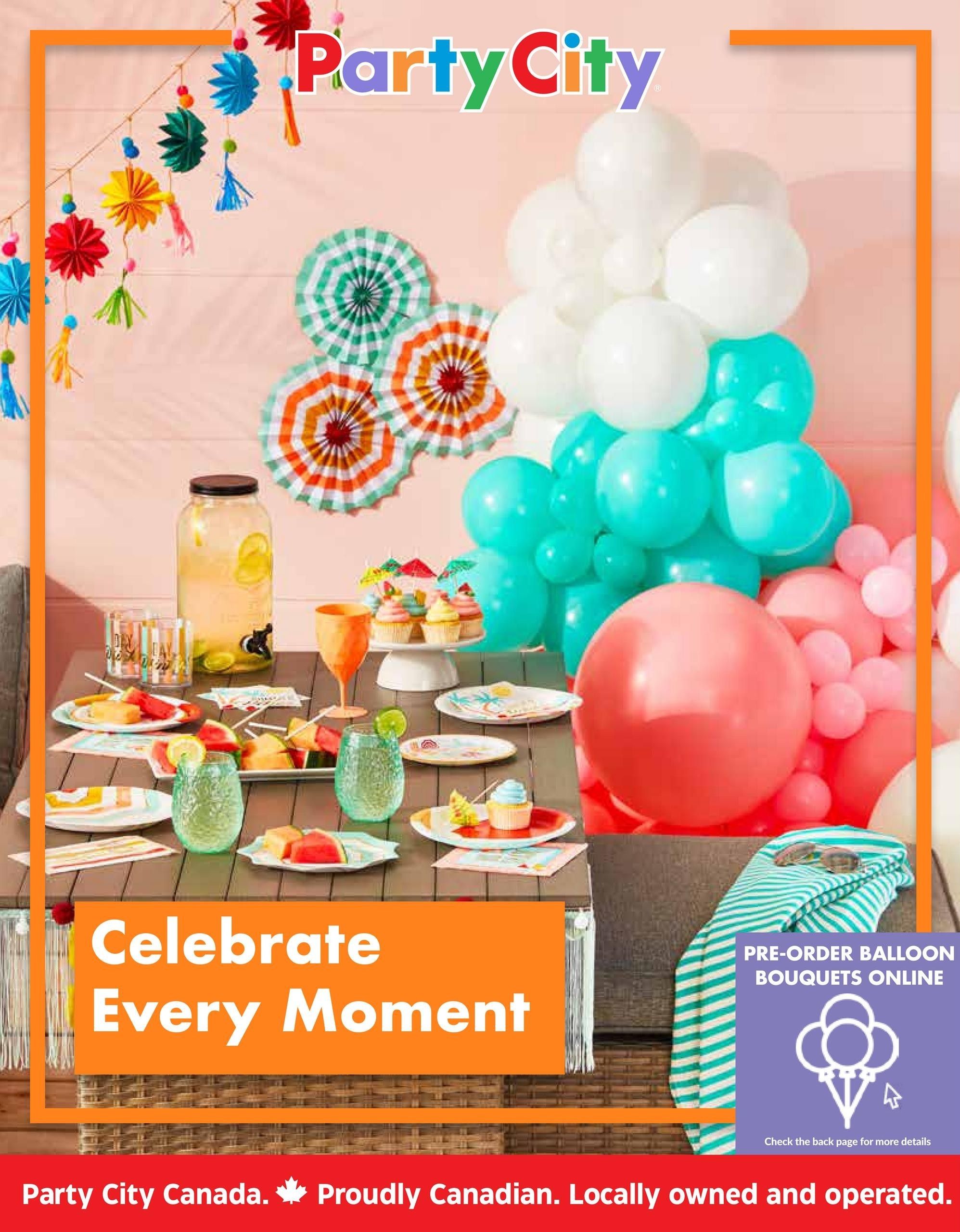 Party City Flyer July 2 to September 3