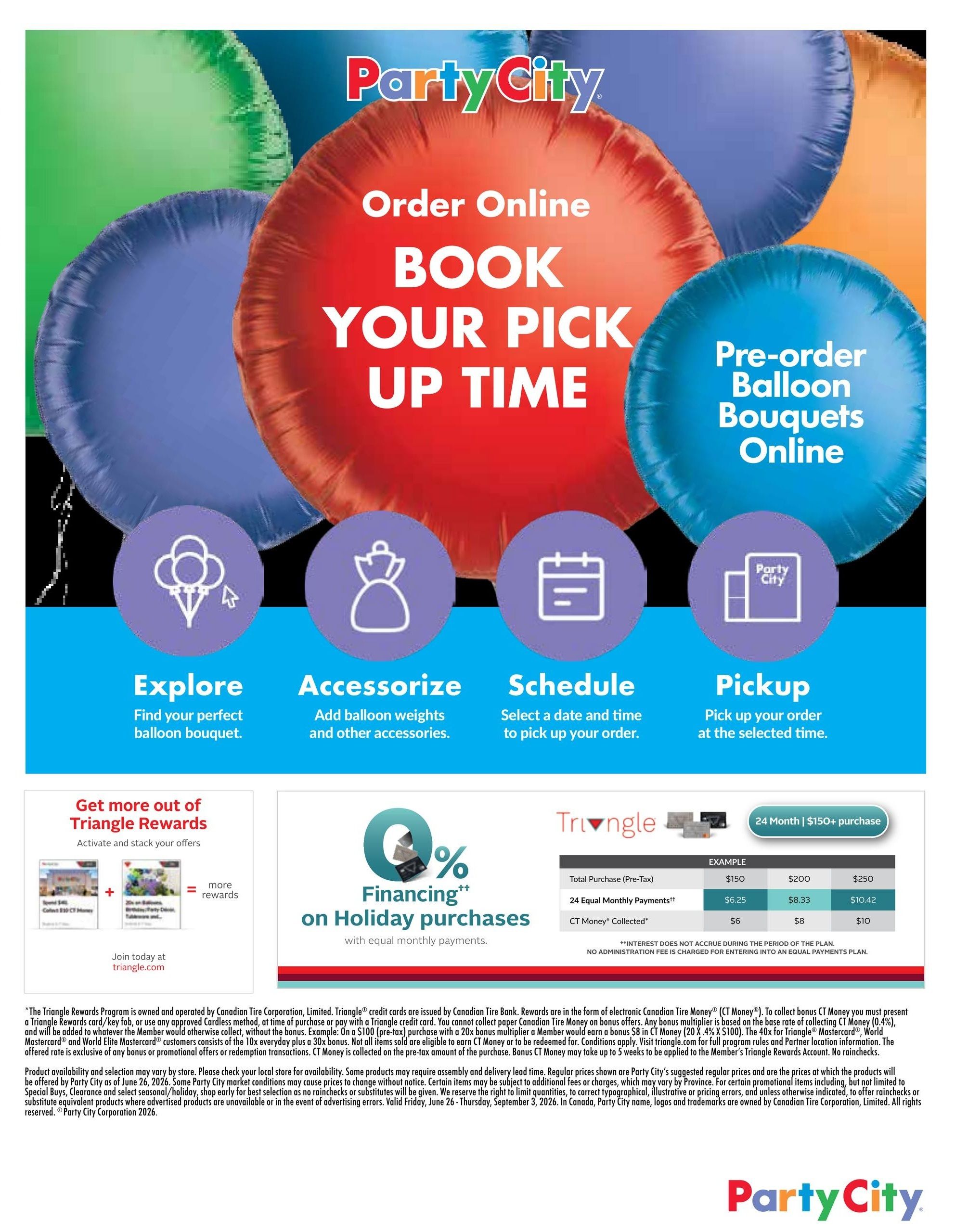 Party City Flyer July 2 to September 3