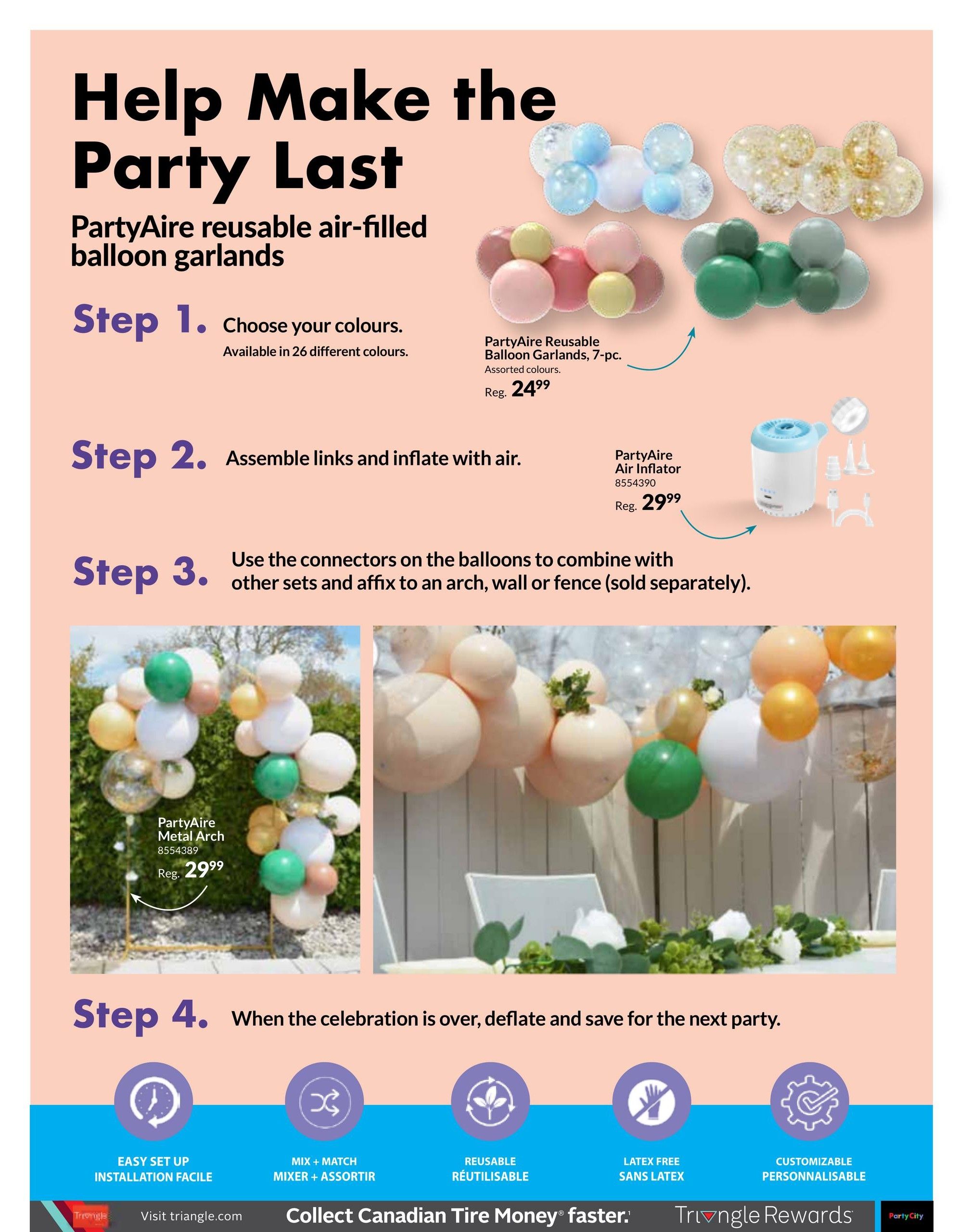 Party City Flyer July 2 to September 3