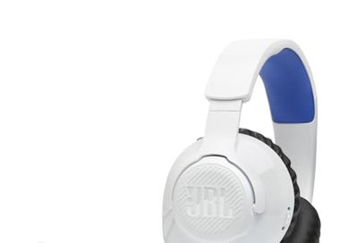 JBL Quantum 360P Console - Gaming Headset for PlayStation (White)