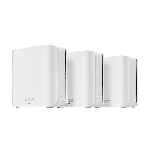ASUS ZenWiFi BD4 Dual-Band WiFi 7 Mesh, 3600 Mbps, 6500 sq.ft. (3pk), Dual 2.5G Ports, Security and Parental Controls Included, Smart Home Master SSIDs ASUS ZenWiFi BD4 Dual-Band WiFi 7 Mesh, 3600 Mbps, 6500 sq.ft. (3pk), Dual 2.5G Ports, Security and Parental Controls Included, Smart Home Master SSIDs