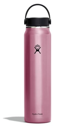 Hydro Flask 40 Oz Lightweight Wide Mouth Water Bottle with Leakproof Flex Cap, Tourmaline Hydro Flask 40 Oz Lightweight Wide Mouth Water Bottle with Leakproof Flex Cap, Tourmaline