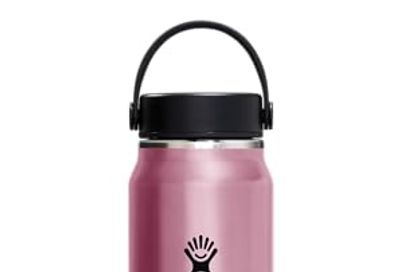 Hydro Flask 40 Oz Lightweight Wide Mouth Water Bottle with Leakproof Flex Cap, Tourmaline