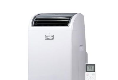 BLACK+DECKER 12,000 BTU Portable Air Conditioner up to 550 Sq.Ft. with Remote Control, White