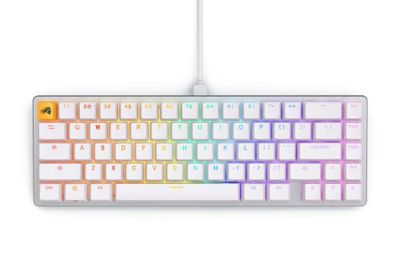 Glorious Gaming GMMK 2-65 Percent Keyboard - White Custom Layout - Compact Low-Profile - Hotswap w/Cherry Mx Style Switches - Incl. Double Shot Keycaps & Linear Switches $75.31 (lowest)