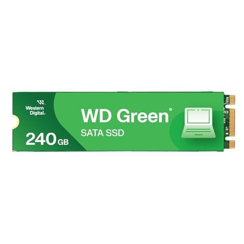Western Digital 240GB WD Green SATA Internal Solid State Drive SSD - SATA III 6 Gb/s, M.2 2280, Up to 545 MB/s - WDS240G3G0B Western Digital 240GB WD Green SATA Internal Solid State Drive SSD - SATA III 6 Gb/s, M.2 2280, Up to 545 MB/s - WDS240G3G0B