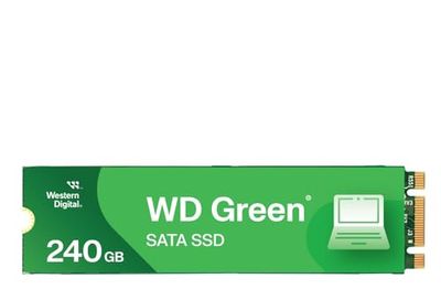 Western Digital 240GB WD Green SATA Internal Solid State Drive SSD - SATA III 6 Gb/s, M.2 2280, Up to 545 MB/s - WDS240G3G0B