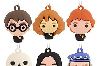 Hallmark Harry Potter and Friends Miniature Christmas Ornaments, Set of 6 Multicolor 0002HCM9980