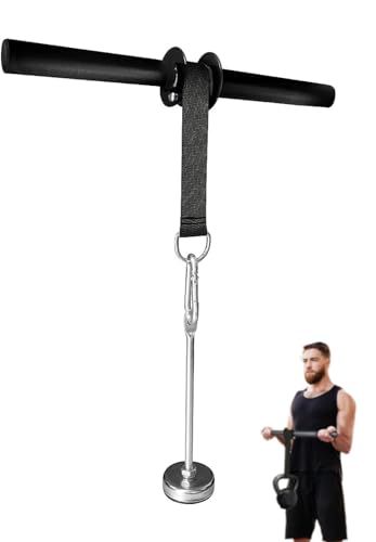 Yes4All Wrist & Forearm Roller Blaster, Wrist Exerciser for Training & Workout, Fits 1in Standard & 2in Olympic Weight Plates (Strap Included, 80lb Capacity, Black) Yes4All Wrist & Forearm Roller Blaster, Wrist Exerciser for Training & Workout, Fits 1in Standard & 2in Olympic Weight Plates (Strap Included, 80lb Capacity, Black)