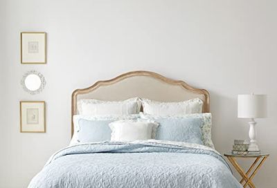 Laura Ashley Felicity Quilt Set, Breeze Blue, Twin (210426)