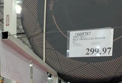 Costco: Troy‑Bilt 21-inch self-propelled mower