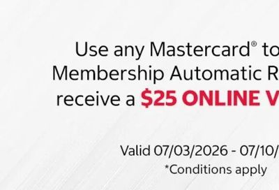 Costco auto-renew bonus $25